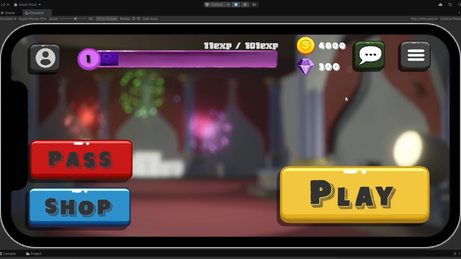 Drip Or Drop - Menu - Arrivée sur le jeu