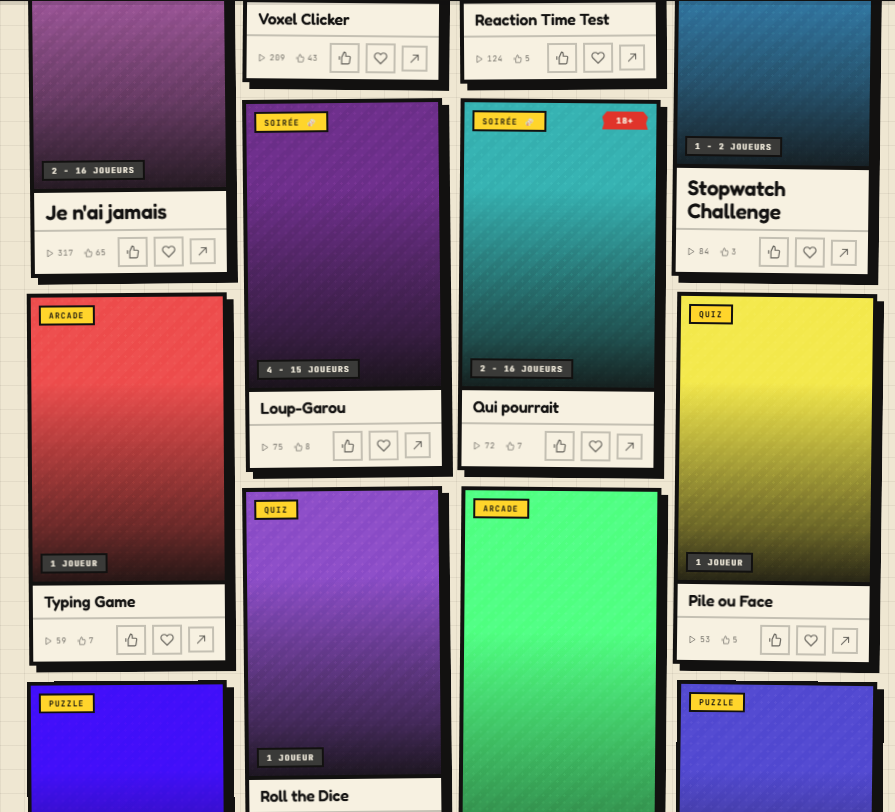 Onnen.Games - Library - Pick your game